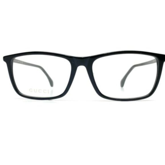 Gucci Men's Black Rectangle Eyeglasses! - Picture 2 of 3